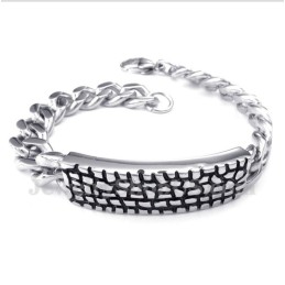 Herrearmbånd I Støbt Titanium