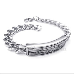 Herrearmbånd I Støbt Titanium