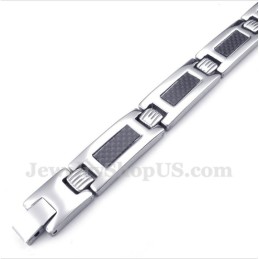 Herrearmbånd I Titanium, Kulfiber, Magnet