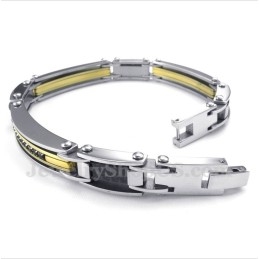 Herre Diamant Titanium Armbånd