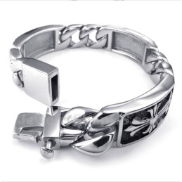 Herrearmbånd I Støbt Titanium