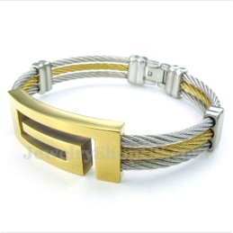 Titanium Kabelarmbånd Til Mænd