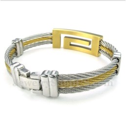 Titanium Kabelarmbånd Til Mænd