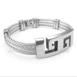 Titanium Kabelarmbånd Til Mænd