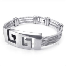Titanium Kabelarmbånd Til Mænd