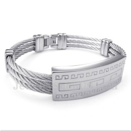 Titanium Kabelarmbånd Til Mænd