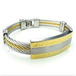 Titanium Kabelarmbånd Til Mænd