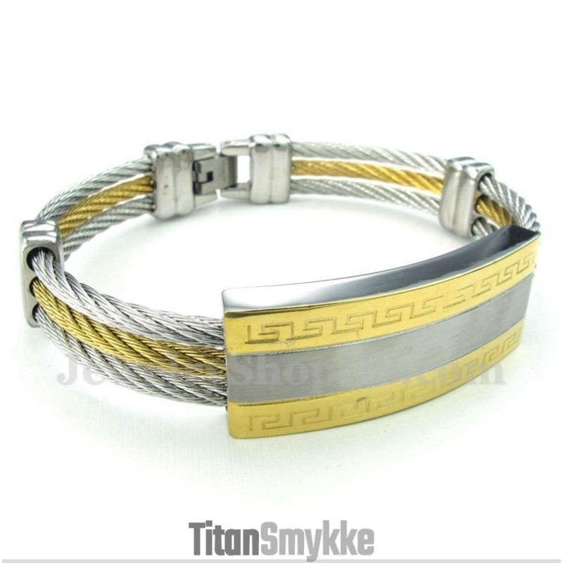 Titanium Kabelarmbånd Til Mænd Titanium Kabelarmbånd Til Mænd