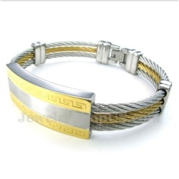 Titanium Kabelarmbånd Til Mænd