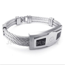 Titanium Kabelarmbånd Til Mænd