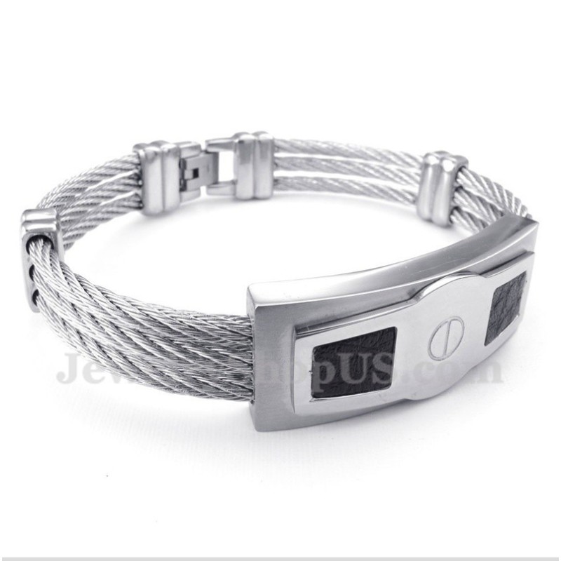 Titanium Kabelarmbånd Til Mænd Titanium Kabelarmbånd Til Mænd