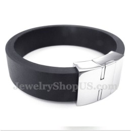 Herre Læder Magnetarmbånd
