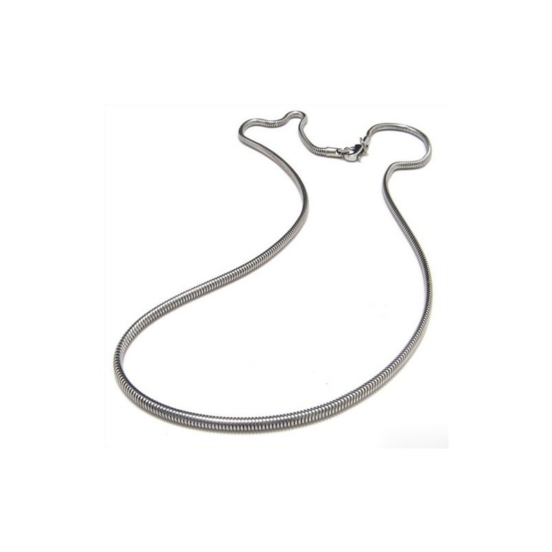 19,7 Tommer Titanium Strammet Halskæde 8095