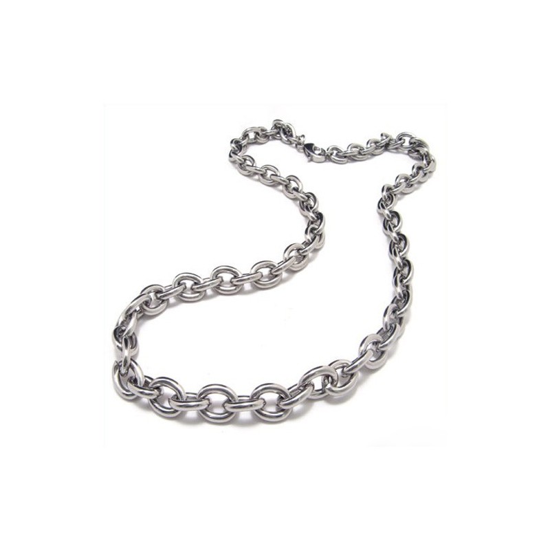 20,1 Tommer Titanium Ringhus Ring Halskæde 8097