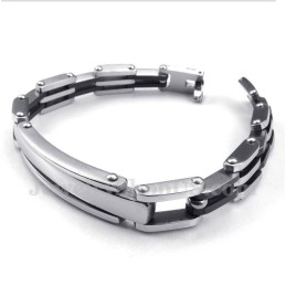 Herrearmbånd I Sort Titanium