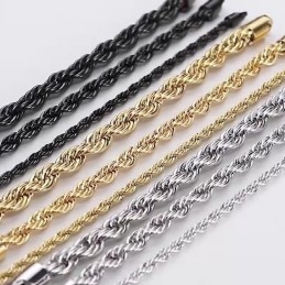 Chic Titanium Kraniearmbånd Til Mænd Til Salg