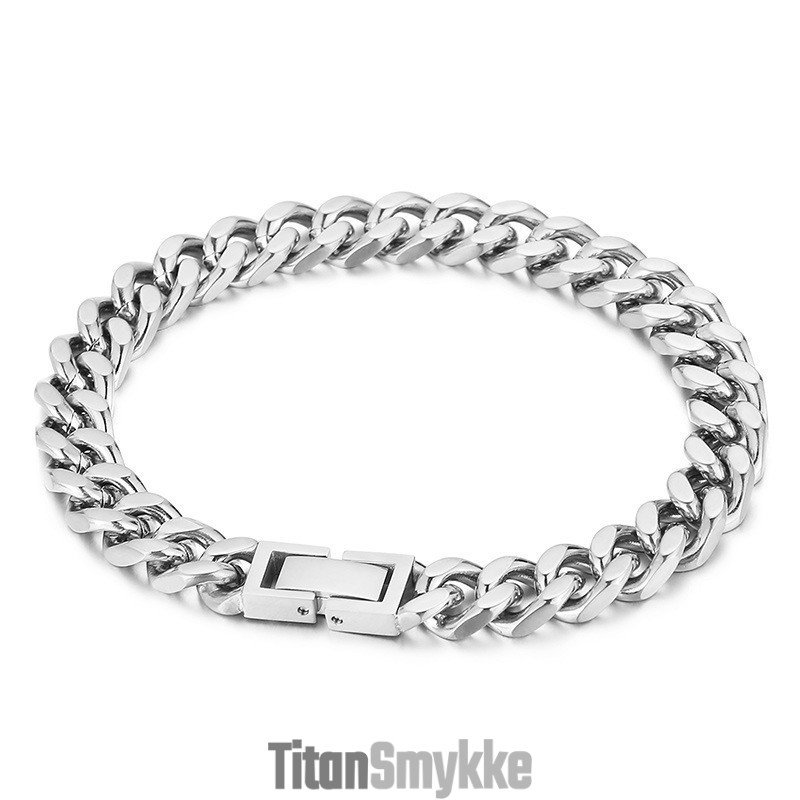 Kæde Titanium Herrearmbånd Kæde Titanium Herrearmbånd