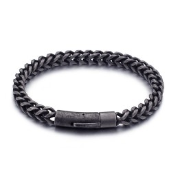 Titanium Herrearmbånd Titanium Drenge Retro Hiphop Trendy Håndsmykker