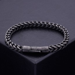 Titanium Herrearmbånd Titanium Drenge Retro Hiphop Trendy Håndsmykker