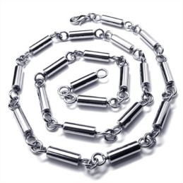 19,7 Tommer Titanium Cylinder Halskæde