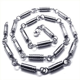 21,7 Tommer Titanium Cylinder Halskæde