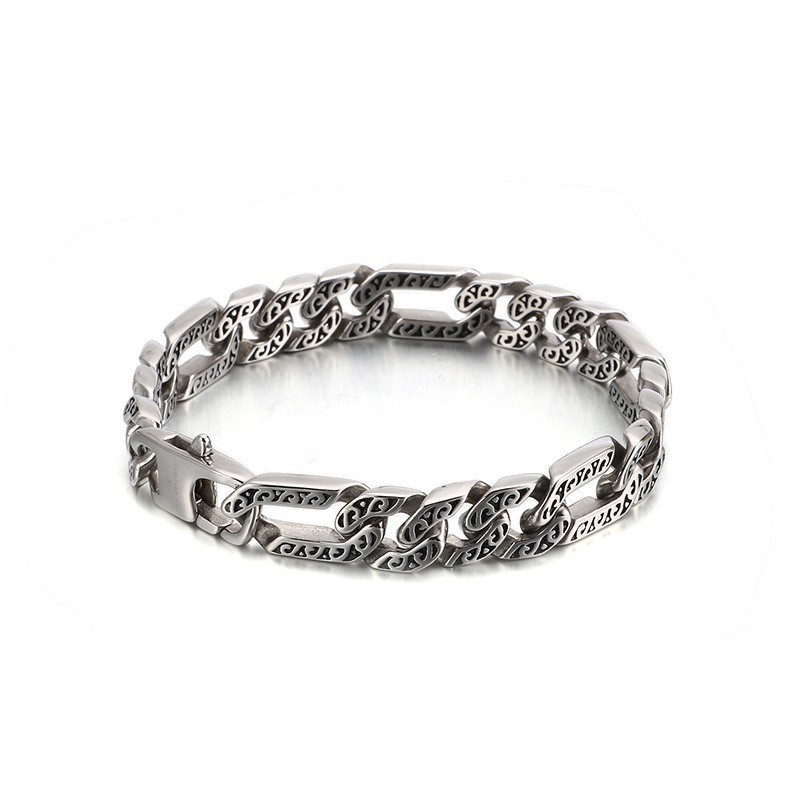 Ancient Chic Titanium Herrearmbånd