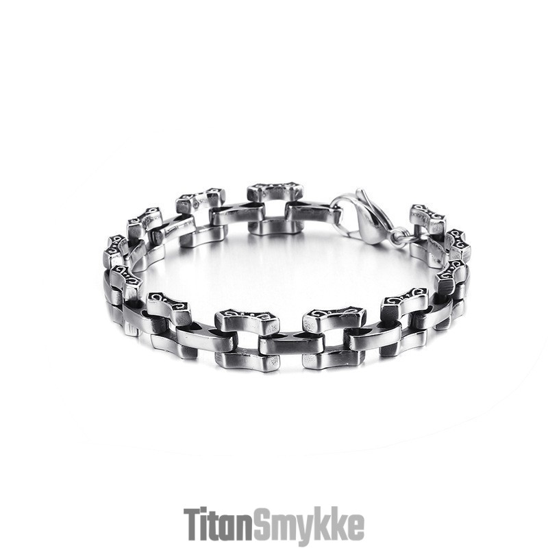 Ancient Chic Titanium Herrearmbånd