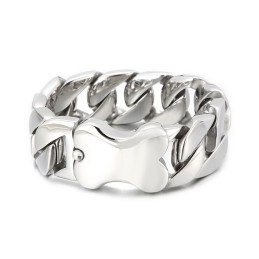 Nyt Cubansk Armbånd Cool Bones Herrearmbånd