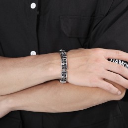 Cast Vintage Smykker Trendy Chic Vind Blonde Kranie Mandlige Armbånd