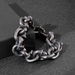 Vintage Herrearmbånd I Titanium