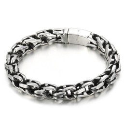 Vintage Cool Generous Pattern Populær Titanium Armbånd