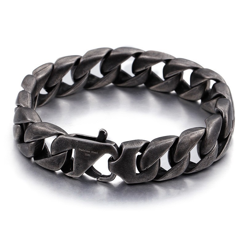 Titanium Herrearmbånd Herrekæde Til Salg