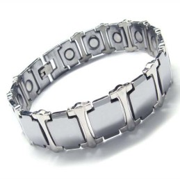 Tungsten Carbide 16 Mm Bredt, Chunky Herrearmbånd
