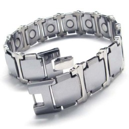 Tungsten Carbide 16 Mm Bredt, Chunky Herrearmbånd