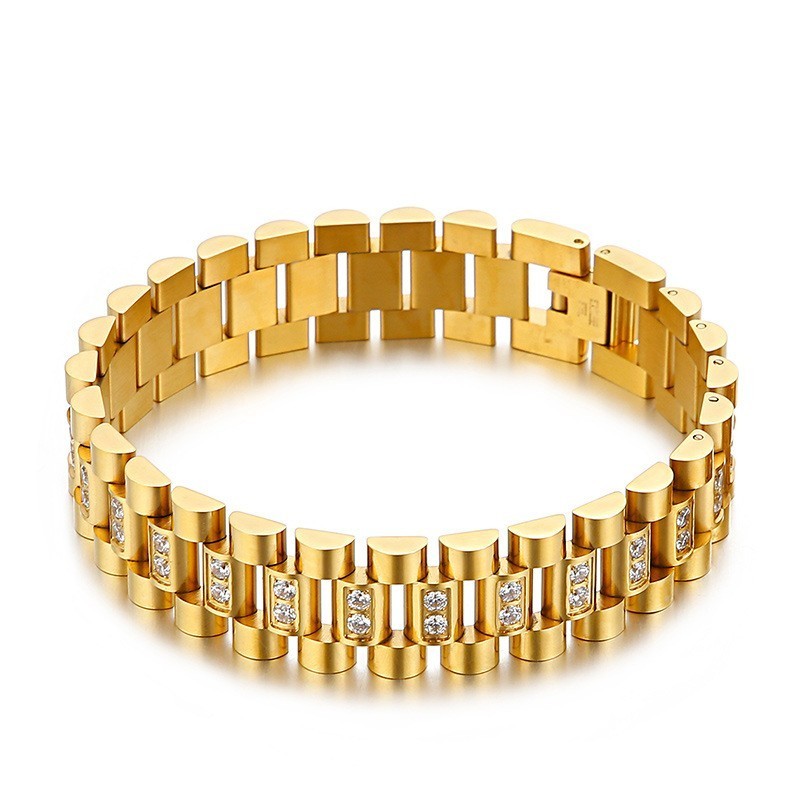 Herrearmbånd Armbånd Med Diamanter Herrearmbånd Armbånd Med Diamanter