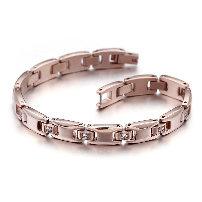 Pararmbånd Moderigtigt Titaniumarmbånd Til Mænd