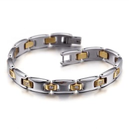 Pararmbånd Moderigtige Titanarmbånd Til Mænd