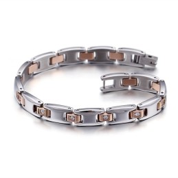 Pararmbånd Moderigtigt Trendy Titanium Armbånd Til Herrer