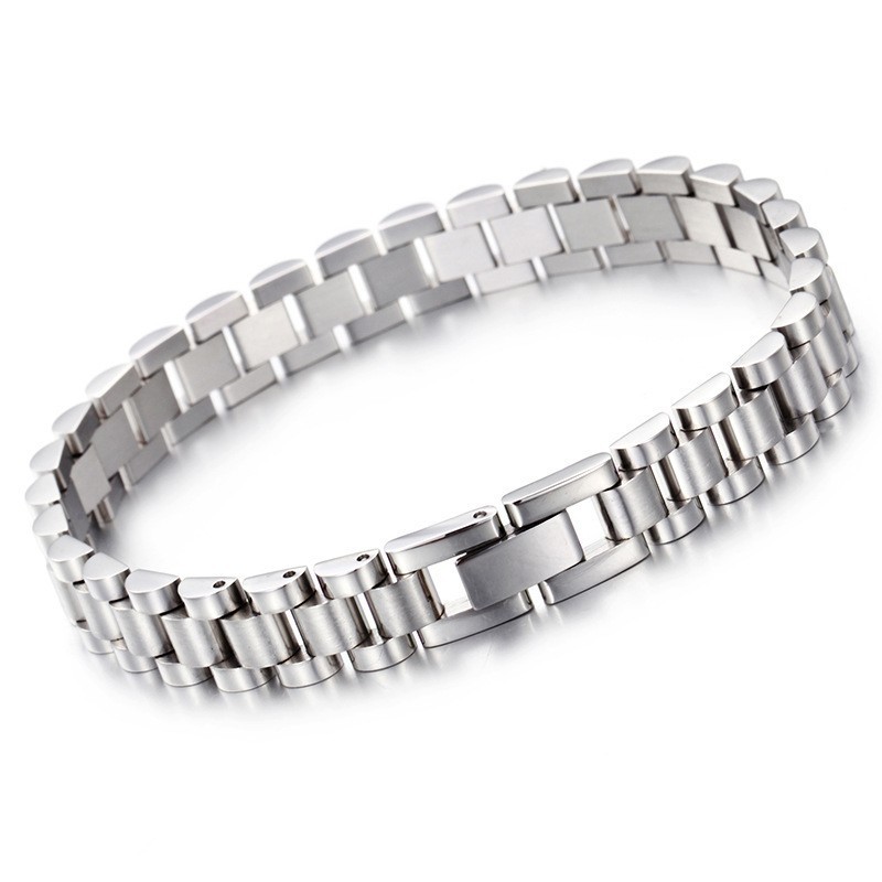 Fashion Tide Herrearmbånd I Titanium