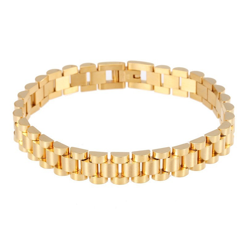 Fashion Tide Herrearmbånd I Titanium