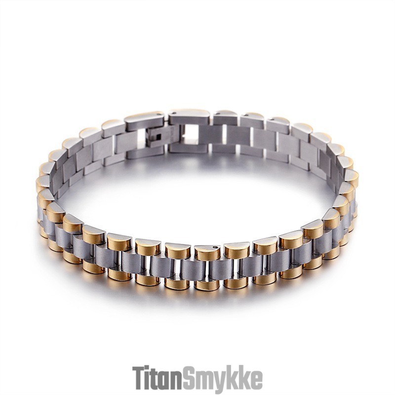 Fashion Tide Herrearmbånd I Titanium