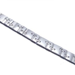 Ny Stil Wolframkarbid 12 Mm Bred Chunky Herrearmbånd
