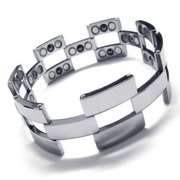 Moderigtigt Wolframkarbid 22 Mm Bredt Herrearmbånd
