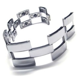 Moderigtigt Wolframkarbid 22 Mm Bredt Herrearmbånd