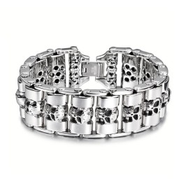 Chic Stil Kranietitanarmbånd Til Mænd