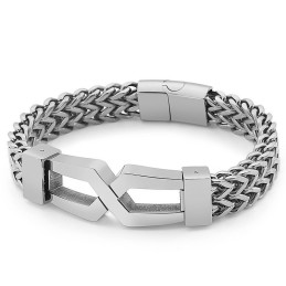 Tide Hip-Hop Briller Titanium Herrearmbånd