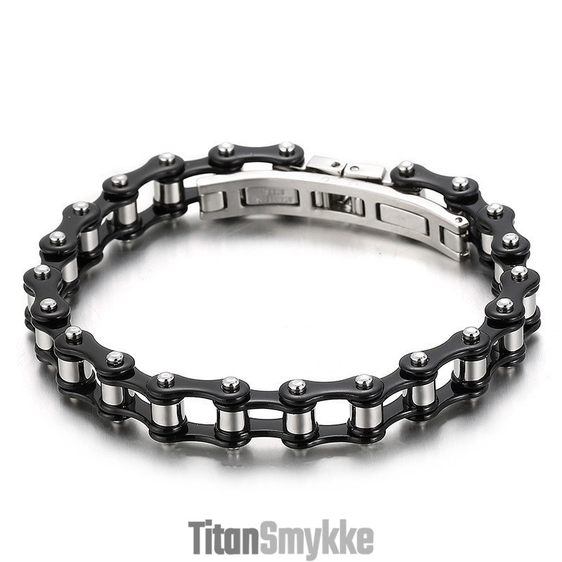 Moderigtigt Og Cool Flerfarvet Titaniumarmbånd Til Mænd