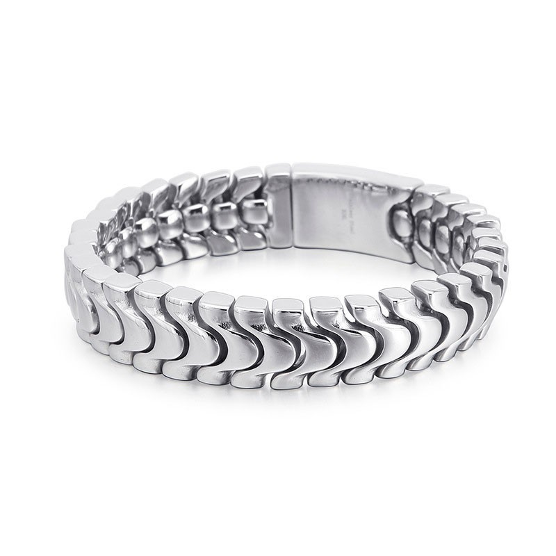 Herre Keel Armbånd Cool Titanium Armbånd