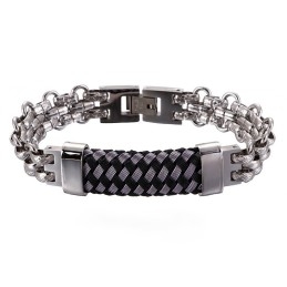 Populært Vintage Titaniumarmbånd Til Mænd Med Buet Armbånd
