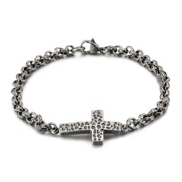 Titanium Kors Halskæde Til Mænd Titanium Armbånd Til Mænd